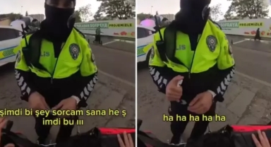 Trafik polisi şehir efsanesini böyle çürüttü
