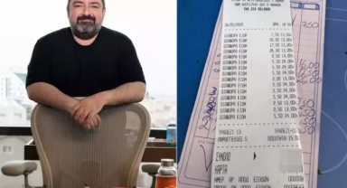 Türk milyarder Yunanistan'da tıka basa yedi içti