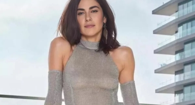 Yatakta verdiği kahve pozu olay oldu 