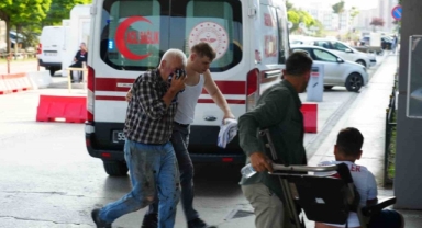 Acemi kasaplar hastaneye koştu