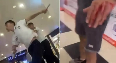 AVM'de dehşet anları