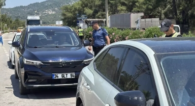 Bodrum'a giriş yapan araç sayısı 50 bini buldu