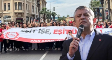 CHP lideri Özel İzmir'deki grev için tarafını seçti