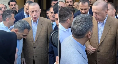 Erdoğan bayram namazını Marmaris'te kıldı