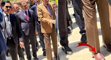 Erdoğan'ın ayakkabısıyla ilgili iddiaya yalanlama