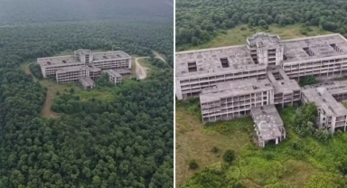 İmece usulü yapılan dev hastane çürümeye terk edildi