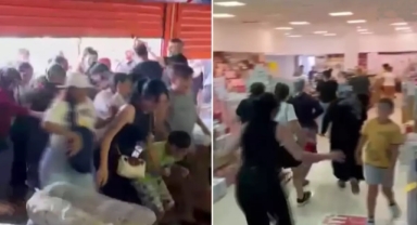 İndirimi görünce kendilerinden geçtiler