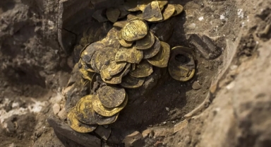 İnşaat işçileri gizli hazine buldu