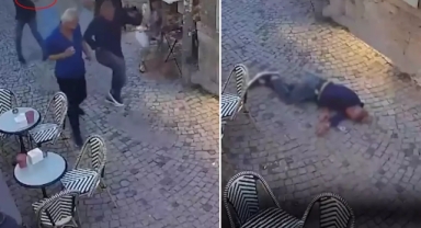 İş insanına silahlı saldırı kamerada