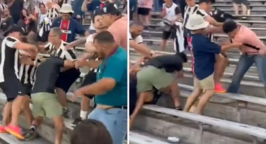 Maçtan saatler sonra ortaya çıkan görüntü