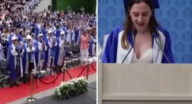 Öğrencinin sözleri herkesi ayağa kaldırdı