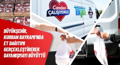 Tekirdağ Büyükşehir Belediyesi’nden Bayram Öncesi Anlamlı Destek: İhtiyaç Sahiplerine Et Dağıtımı Yapıldı