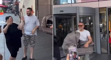 Ünlü isim davullu zurnalı kutlama yaptı 