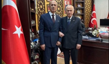 Cinayet Azmettiriciliğinden Hüküm Giyen Abidin Bilgin Tahliye Edildi, Bahçeli’yi Ziyaret Etti