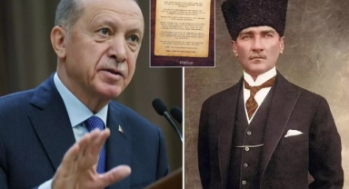 Erdoğan Atatürk'ün gönderdiği telgrafı paylaştı