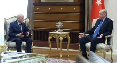 Erdoğan Bahçeli'yi kabul etti