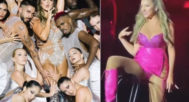 Hadise Harbiye'yi salladı