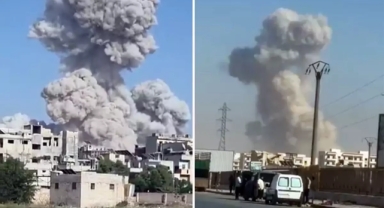 Suriye'de şiddetli patlama 