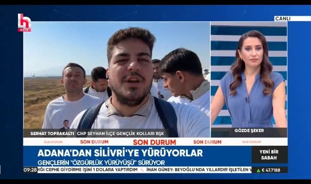 Adanalı Gençler, Zeydan Karalar İçin 10. Günde Silivri'ye Yürüyor