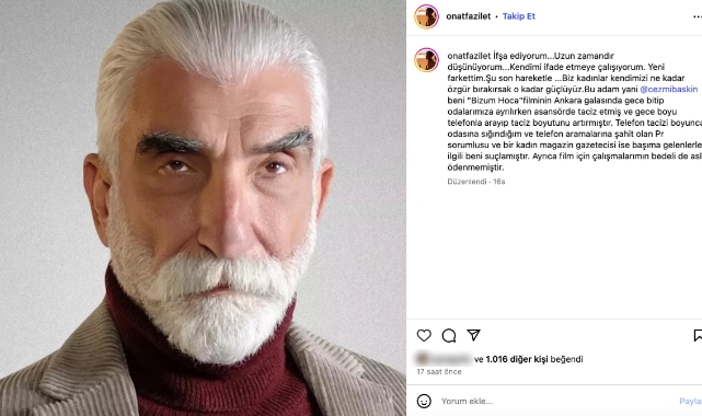 Fazilet Onat, Cezmi Baskın’a Taciz İddiasıyla Gündemde