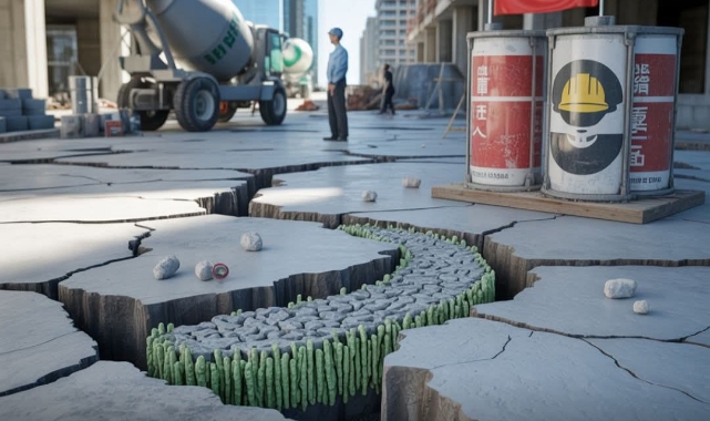 Kendi Kendini Onaran ve Karbon Yutan 'Canlı Beton' Geliştirildi