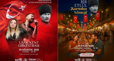 UŞAK, 30 AĞUSTOS VE 1 EYLÜL COŞKUSUNA HAZIR
