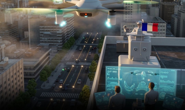 Fransa’dan Şeffaf Drone Sürüsü: Kent Güvenliği ve Afet Yönetiminde Yeni Dönem
