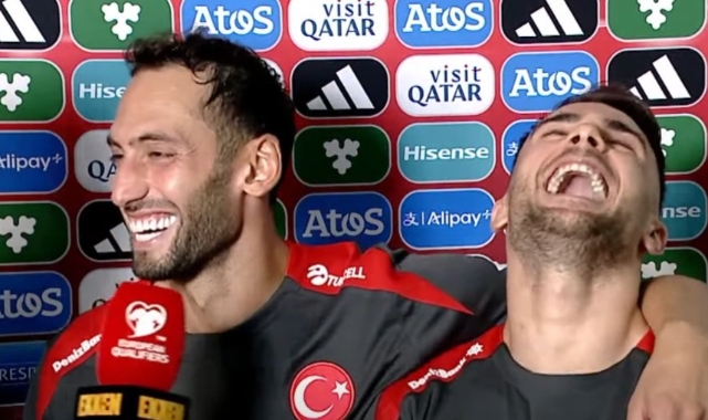 Hakan Çalhanoğlu ve Yunus Akgün'den 'kavga' iddialarına birlikte yanıt: