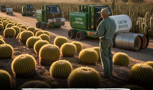 Kaktüsten Üretilen Biyoyakıt Şehirleri Fosilsiz Besleyebilir