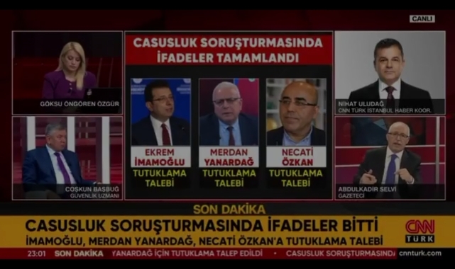 Abdülkadir Selvi’den dikkat çeken açıklama: “İmamoğlu’nun casuslukla bağlantısı yok”