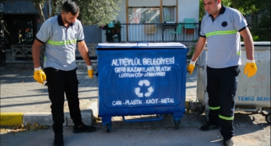 ALTIEYLÜL BELEDİYESİ’NDEN SIFIR ATIKTA ÖRNEK UYGULAMA