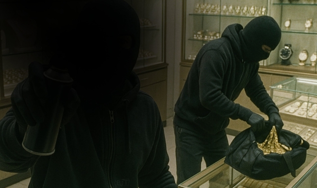 Antalya’da 26 milyon liralık altın soygunu: Hırsızlar güvenlik kamerasını boyayıp kayıt cihazını çaldı