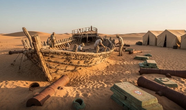 Çölün Altındaki Buz Gemi: Namibya’da 500 Yıllık “Bom Jesus” Keşfi