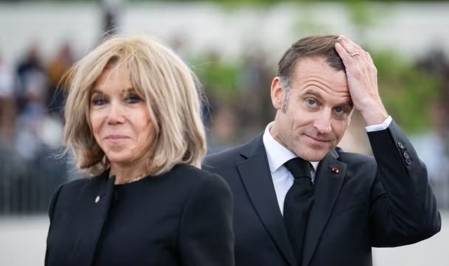 Fransa Cumhurbaşkanı Macron’un Eşi Vergi Sitesinde “Erkek” Olarak Görüntülendi — Soruşturma Başlatıldı