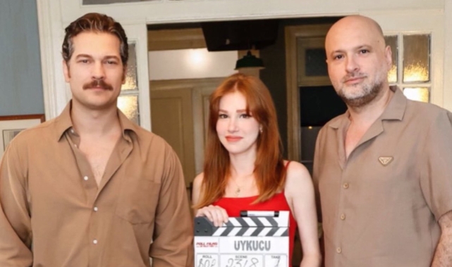 “Uykucu” Filminden İlk Kareler: Çağatay Ulusoy ve Elçin Sangu Set Ortamında Görüntülendi