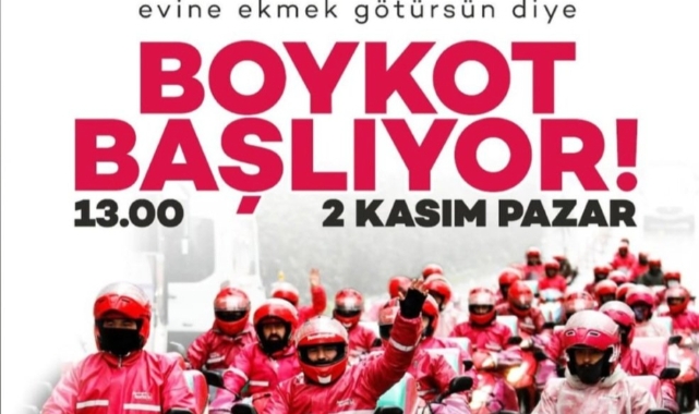 Yemek Sepeti Kuryelerinden Boykot Çağrısı: “İnsanca Çalışma Koşulları İstiyoruz”