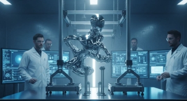 Almanya'dan Cıva Gibi Şekil Değiştirebilen Sıvı Metal Robotlar