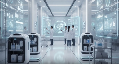 Güney Kore, Tamamen Otonom Robotların Yönettiği 'Akıllı Hastane'yi Tanıttı