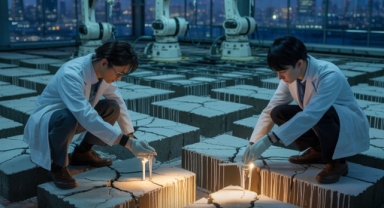 Japonya, Zamanla Güçlenen 'Canlı Çimento' Geliştirdi