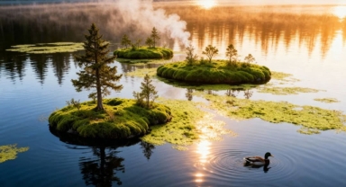 Kanada, Gökyüzünden Karbon Yakalayan Yüzen Ormanlar Geliştirdi