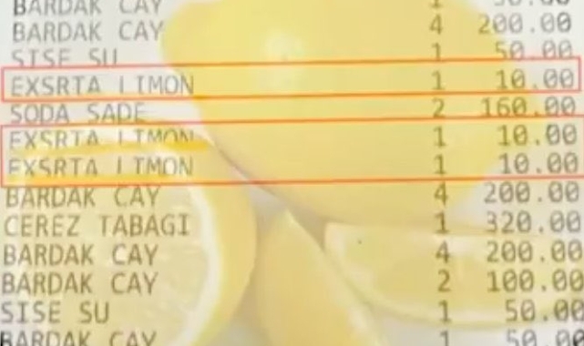 Kuzguncuk'ta Limon Şoku: 1 Dilim Limon İçin 10 TL Ücret!