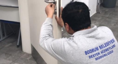 Bodrum Belediyesi, Okullardaki Bakım ve Onarım Çalışmalarını Sürdürüyor