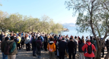 Bodrum Belediyesi tarafından düzenlenen Kültür ve Doğa Yürüyüşlerinin son etabı Küdür Yarımadası’nda gerçekleştirildi