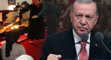 Erdoğan'dan Cümbüş Resti: Kardeşliği Kundaklamaktır!