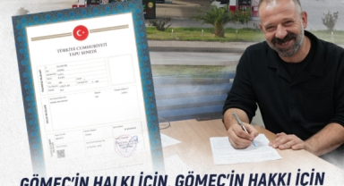 Gömeç Belediyesi’ne Yeni Bir Mülk Kazandırıldı