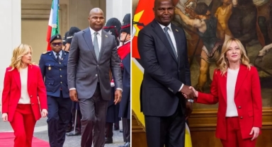 Meloni Bakışlarını Alamadı: O Boy Farkı Gündem Oldu!