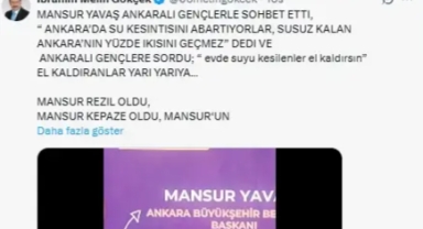 Mansur Yavaş Sordu, Salon Buz Kesti!