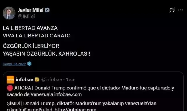 Venezuela Operasyonu Sonrası Trump'ı İlk Tebrik Eden İsim Belli Oldu