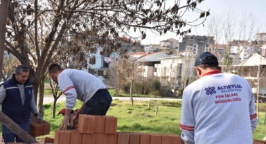 Altıeylül’de Yol ve Altyapı Hamlesi Aralıksız Sürüyor