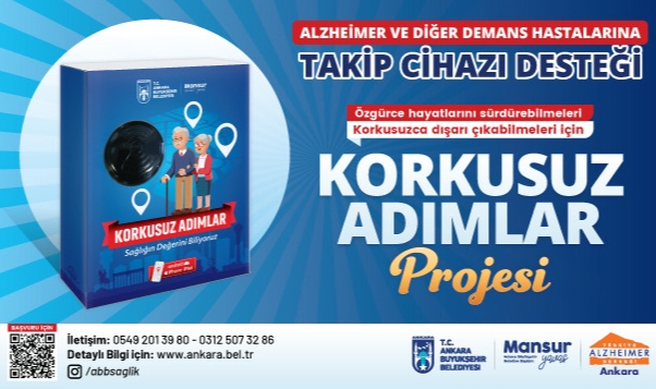 Ankara Büyükşehir Belediyesin’den Alzheimer ve Demans Hastalarına Güvenli Takip Uygulaması